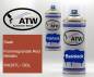 Preview: Saab, Pommegranate Red Metallic, WA287L / GBL: 400ml Sprühdose + 400ml Klarlack - Set, von ATW Autoteile West.